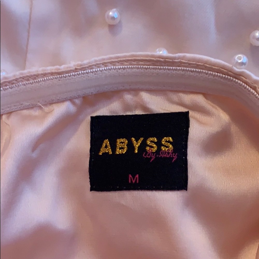 HOST PICK❣️Abyss by Abby pearl couture ruffle dress Sz M - Picture 3 of 6